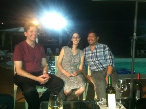 img_0501 Post-dinner, poolside conversation...